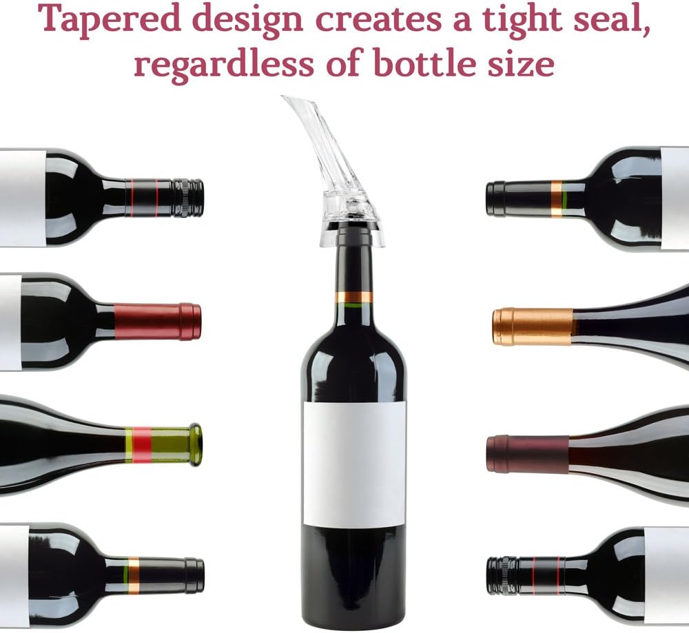 Premium Wine Aerator Spout for Enhanced Flavor