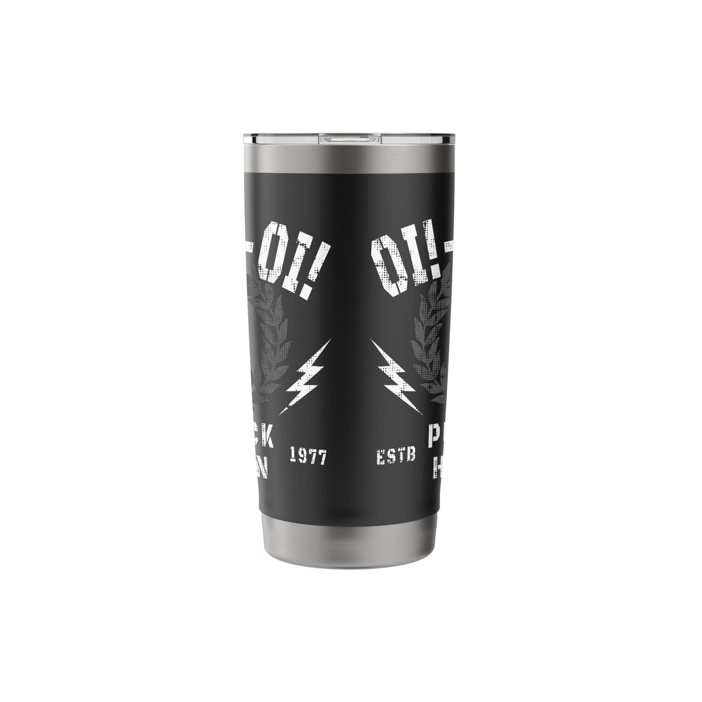 Oi Oi Oi Punk Rock Hooligan - Vintage Oi Punk Stainless Steel Insulated Tumbler