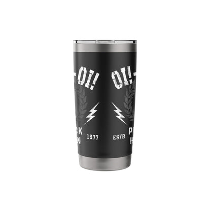 Oi Oi Oi Punk Rock Hooligan - Vintage Oi Punk Stainless Steel Insulated Tumbler