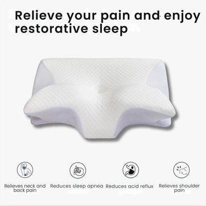 Imgjsx Vitasleep Migraine Pillow, Neck Pillow Hospitality Collection, Cervical Neck Pillow for Neck Pain Relief, Support Your Head, Neck, Pine, Shoulders, Proper Alignment Ergonomic Pillows