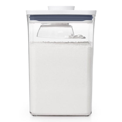 OXO Good Grips POP Container 1/2 Cup Scoop, Clear (Pack of 2)