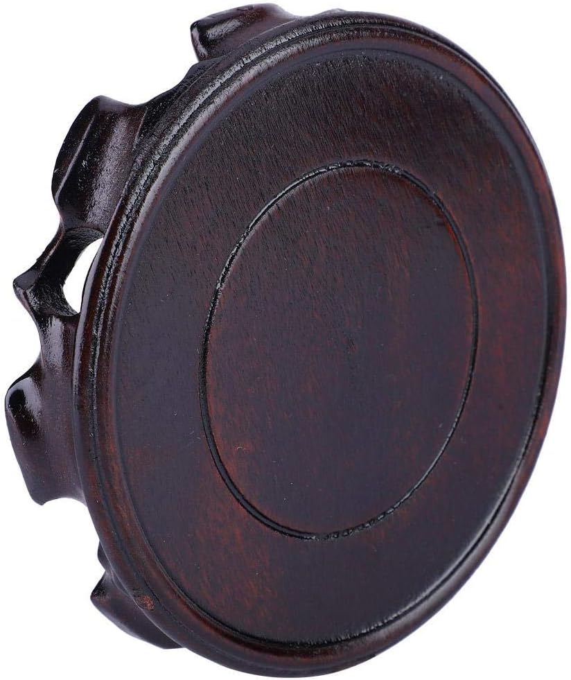Wooden Display Stand for Teapot, Vase, Bonsai, Home Office Decorative Base