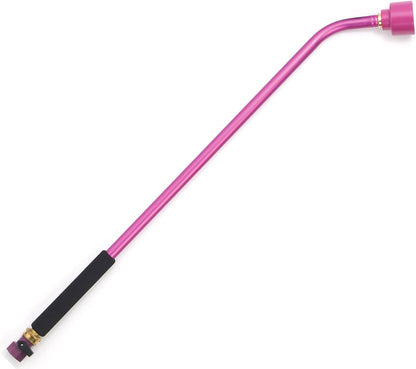 Dramm 30 8 Sunrise Soft Rain Watering Spray Wand Long, Berry Gentle Full-Flow Spray with Shut-Off Valve & Foam Grip