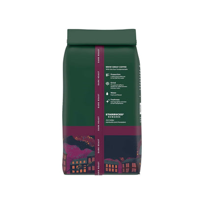 Starbucks Ground Coffee - Dark Roast for Hot or Iced Beverages | French Roast, 28 oz