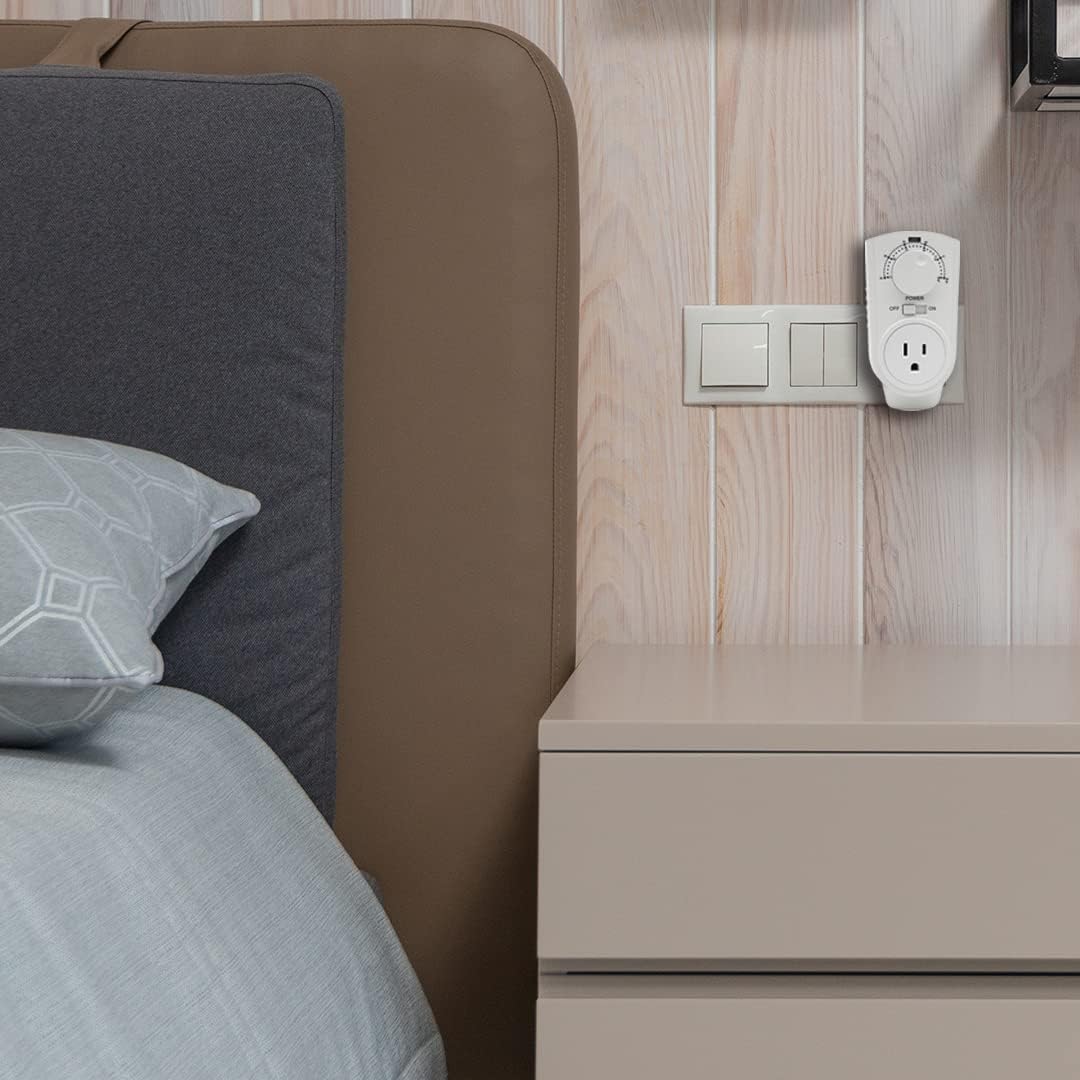 Amaze Plug in Thermostat | Compatible with all Heaters, Fans, and Air Conditioners