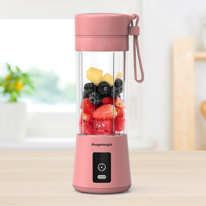 Portable Blender, Mini Personal Blender Bottles for Shakes and Smoothies, USB Rechargeable Cordless Electric Juicer Cup