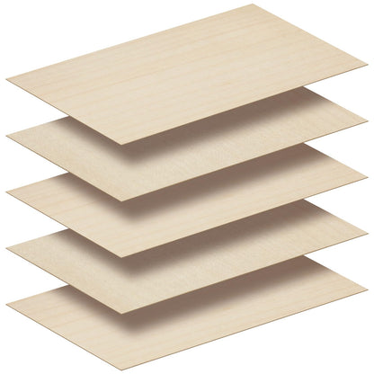 Novabright 100 Pcs Maple Fingerboard Wood Veneer Pieces 4" x 2.6" 60 Straight Cut, 40 Cross Cut 1/42" Thickness for String Instrument Fingerboards Crafting Repairing
