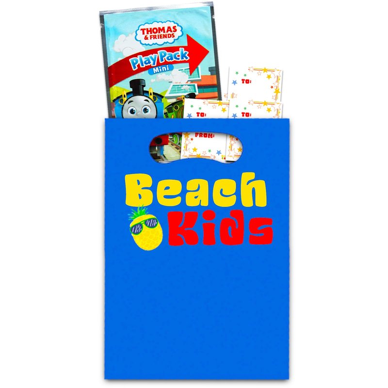 Thomas the Train Valentine's Day Classroom Gift Exchange Bundle - 24 Thomas and Friends Mini Coloring Activity Books for School Valentines Cards, Stickers | Valentines Kids Party Favors