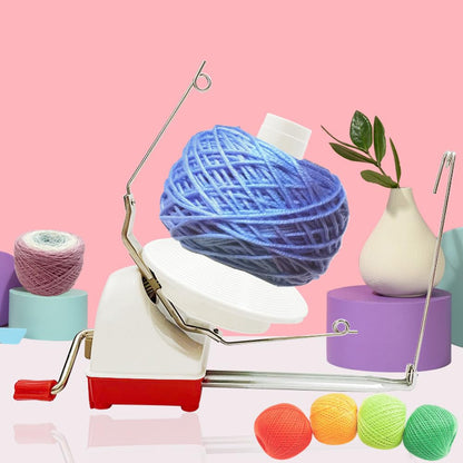 Yarn Ball Winder, Large Capacity Weaving Yarn Knitting Loom Crochet Swift Ball Winder DIY Knitting Needles Set, Hand Operated Yarn Ball Winder 10 Ounce (L22)