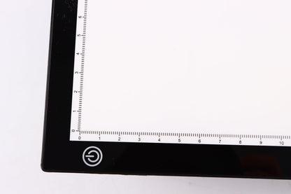 A3 LED Tracing Light Box丨Light Pad - Copy Board with Full-Edge Ruler Frame丨3 Adjustable LED, Premium Acrylic for Art, Drawing, Sketch, Animation, Design, Tattoo, Diamond Painting, X-ray Viewing