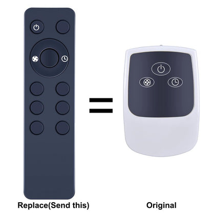 Replacement Fan Remote Control Compatible with Lasko 2033654B 2033654 1843 1844 2546 3540 3542 S18625 S18924 1646 1850 1854 1880 1885 2740 2744 3440 A20561 A20700 Cyclone Pedestal Upright Fan