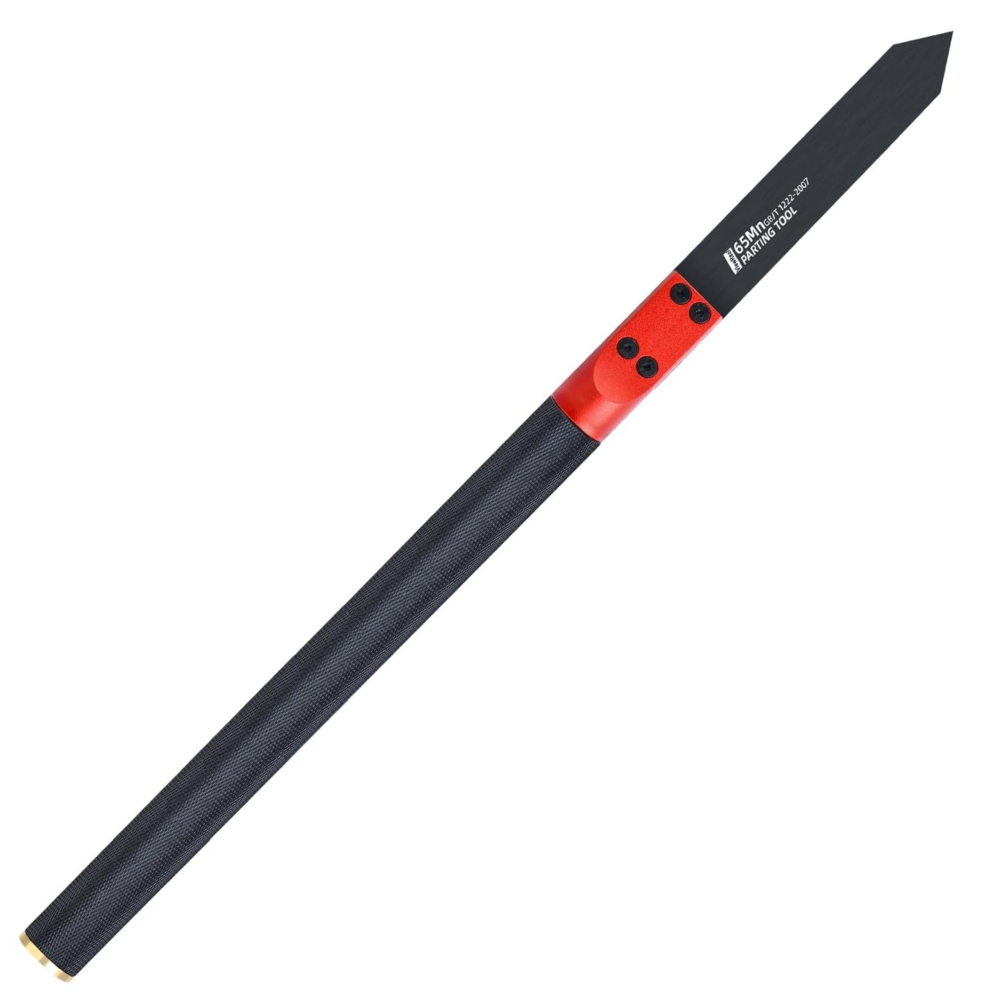 ViewReal Woodturning Parting Tool,Durable Wood Lathe Tools 65Mn Steel Blade, Aluminum Alloy Handle, Precision Wood Lathe Chisel for Carving and Cutting – Ideal for Craftsmen and Hobbyists