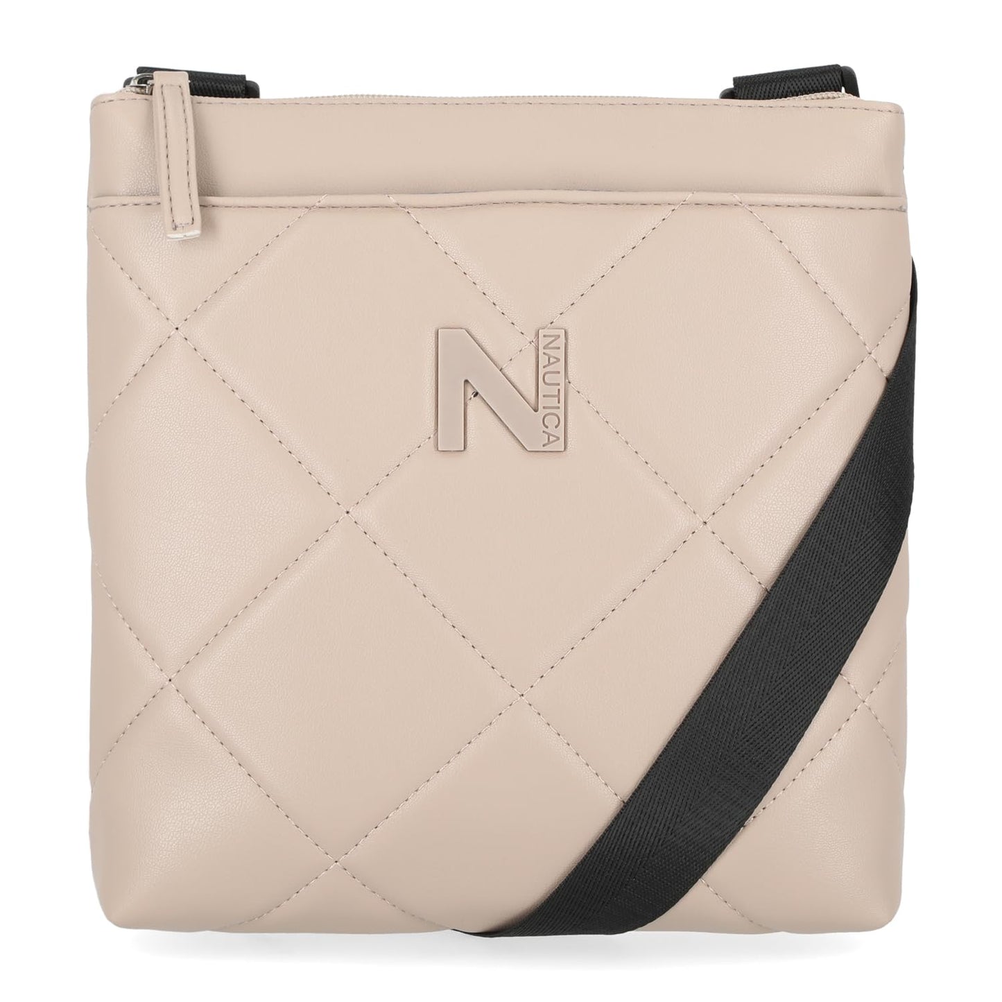 Nautica Lakeside Signature Jaquard North South Crossbody Bag