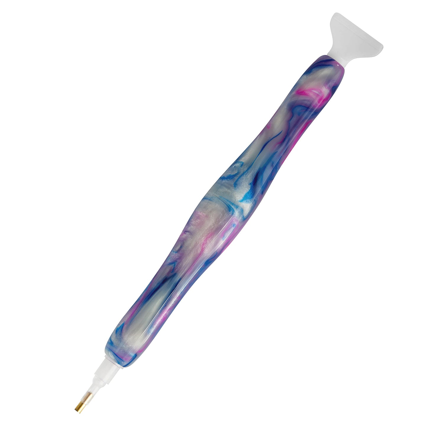 DIAMOND ART CLUB Premium Drill Pen, Comfortable Diamond Painting Pen, Diamond Art Accessories and Tools, 2 Pack, Carnival Delight and Royal Rhapsody Swirl