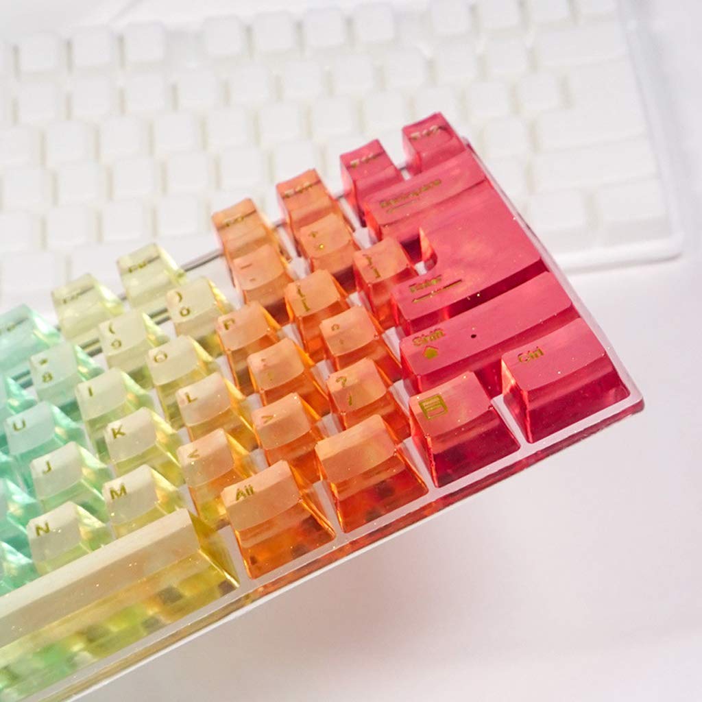 HYROOY Computer Keyboard Silicone Mold l Handmade Soap Chocolate Candy Mould ft Resin Clay Decorating Tools Silicone