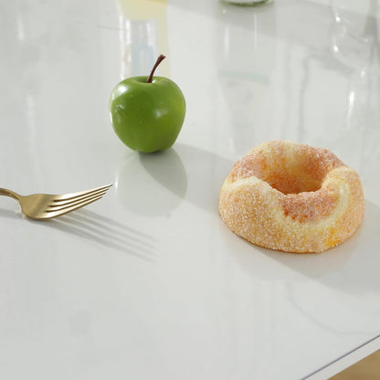 12 24 Inch, 1.5mm LovePads Clear Desk Mat x Thick Clear Table Protector, Waterproof Plastic Table Cover Protector, PVC