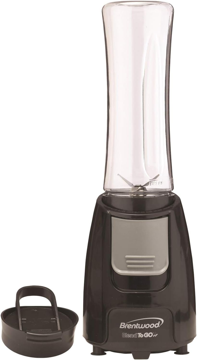 Brentwood Blend to Go Personal Blender with Travel Cup, 20 oz, Black