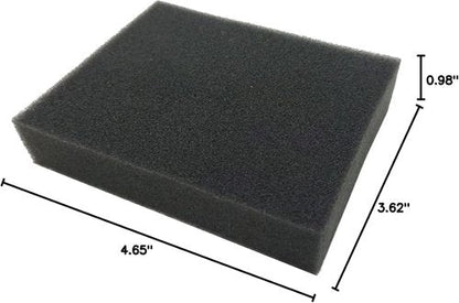 Eureka Foam Filter - High-Quality Replacement for Optimal Performance | White and Black