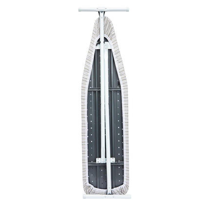 Juvale Ironing Board Cover & Pad - Secure Drawstring Fit for Iron Board Cover with Padding - Extra-Thick Foam for Pressing Pad - 15 x 54 in, Grey Stripe