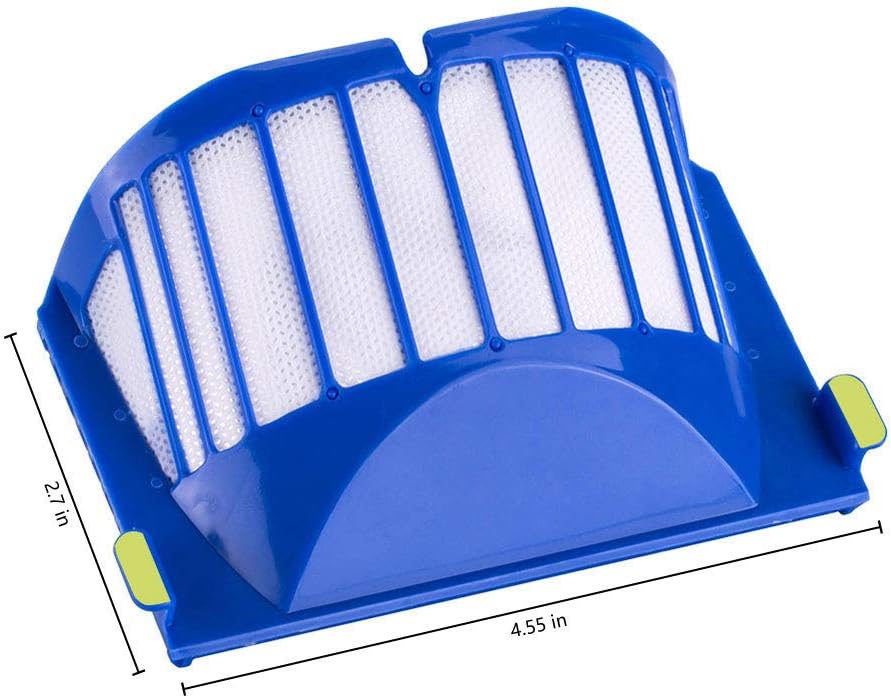 Neutop 6-Pack Replacement Filters for iRobot Roomba 675 677 670 665 655 645 614 694 692 Robot Vacuums ONLY.