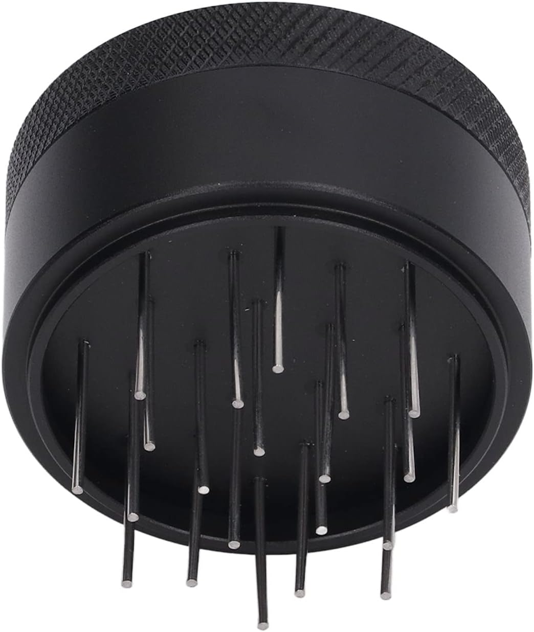 Coffee Needle Distributor, 21 Needles Coffee Cloth Powder Stirrer with Base and Stainless Steel Needle for Cafes and