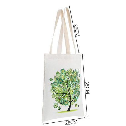 JGA JOGGING ARM 5D Diamond Painting Shopping Canvas Tote Bag Art DIY Portable Jewelry Handbags for Adults Women