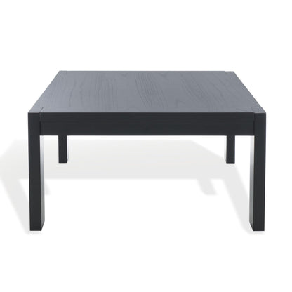 SAFAVIEH Couture Collection Nikole Black Rectangle Coffee Table