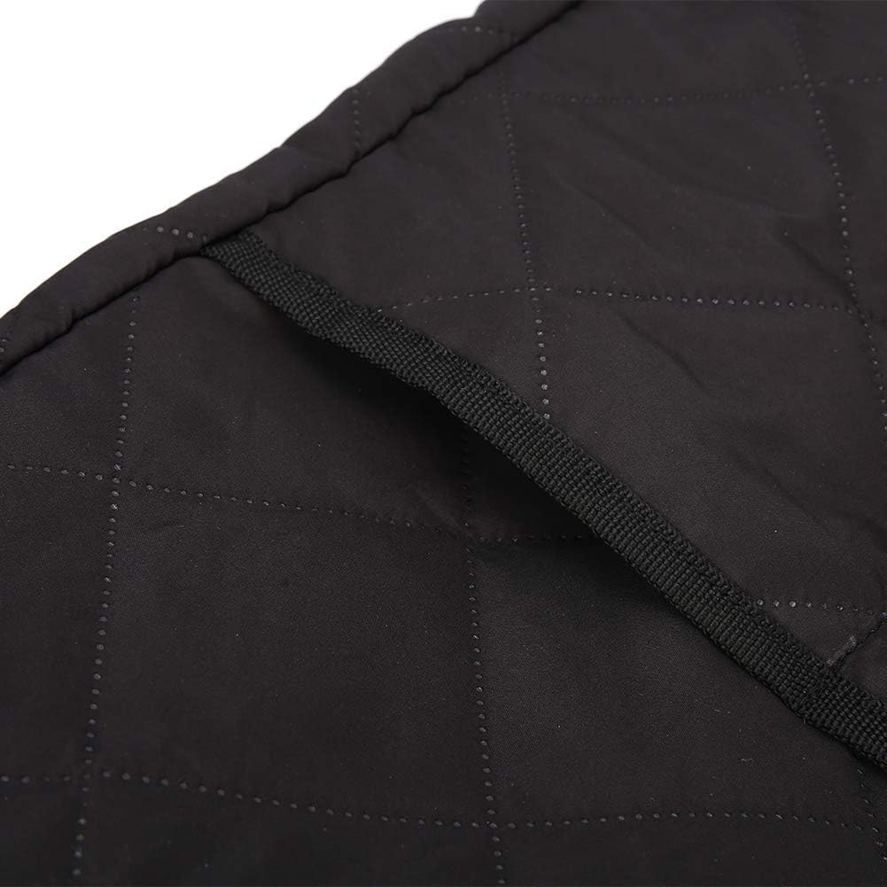 Black Coffee Maker Cover, Stain Resistant Washable Appliance Cover to Protect Coffee Machine (32 X 31 X 36cm)