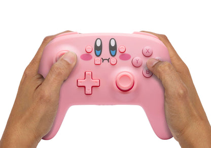 PowerA Wireless Controller for Nintendo Switch - Kirby Mouthful, Gamepad, motion controls, officially licensed