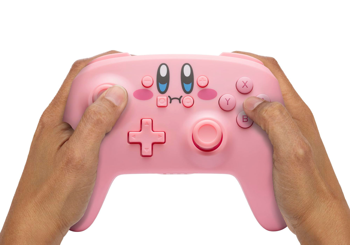PowerA Wireless Controller for Nintendo Switch - Kirby Mouthful, Gamepad, motion controls, officially licensed