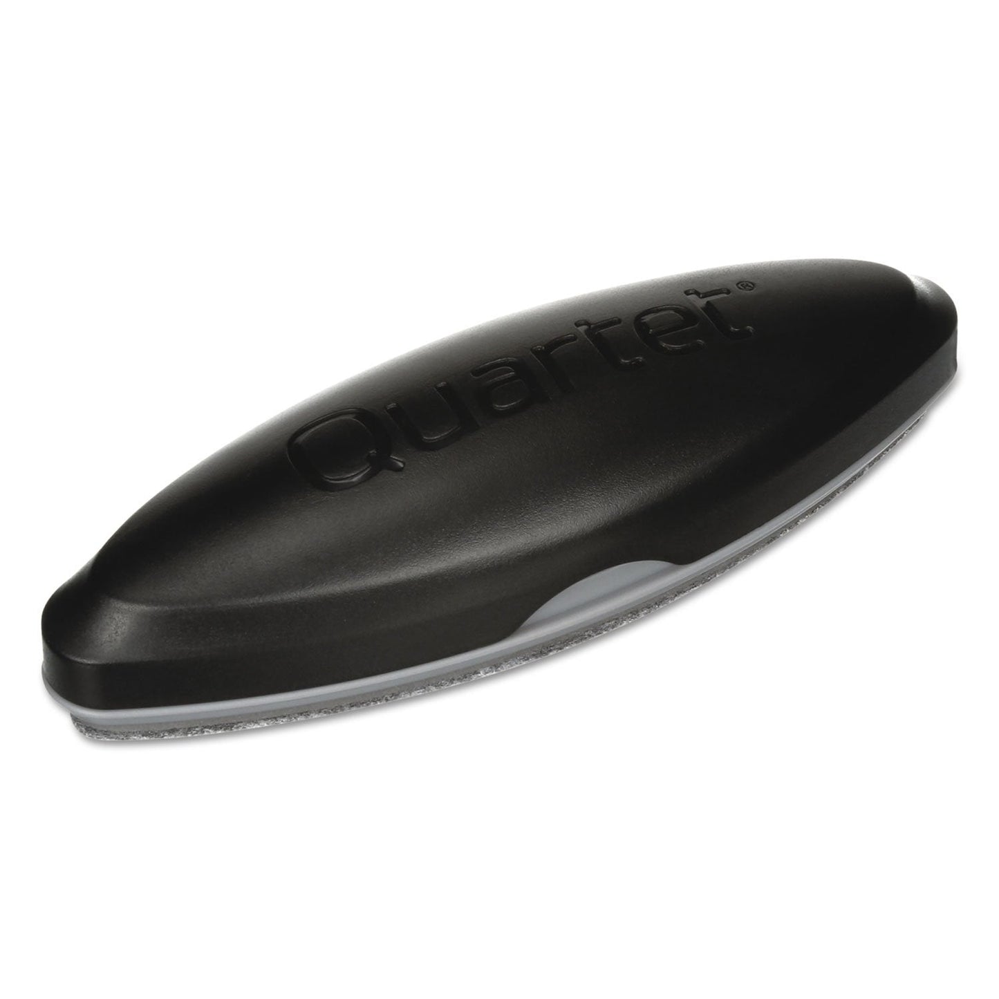 Quartet Eraser, Premium, 3-In-1, Whiteboard/Chalkboard, Magnetic, 6-1/2"x1-3/8", Black (BFEB3)