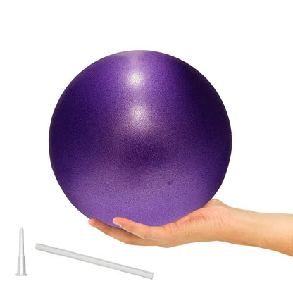 9 Inch Exercise Pilates Ball Mini Exercise Barre Ball for Yoga,Stability Exercise Training Gym Anti Burst and Slip Resistant Balls Physical Therapy Improves Balance, Core Strength