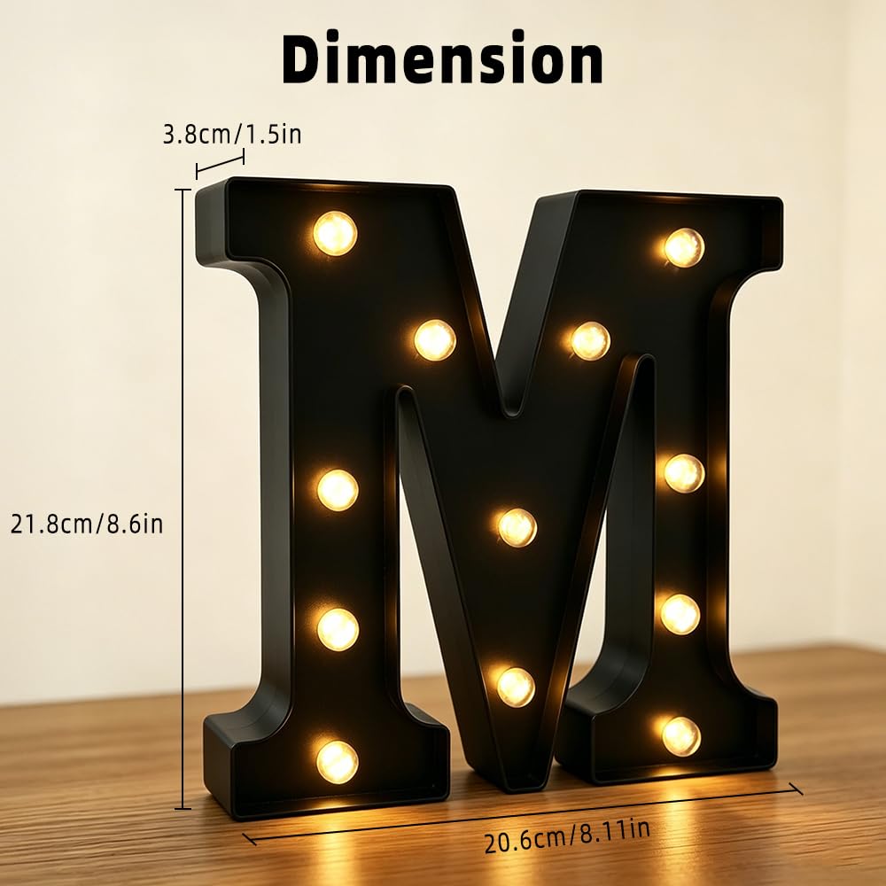 CDIXlmuz Mr & Mrs LED Light Up Letters, Mr & Mrs Sign for Wedding Table, Black LED Marquee Letter Lights Engagement Wedding Decoration, Photo Props, Valentine's Day Anniversary, Battery Operated