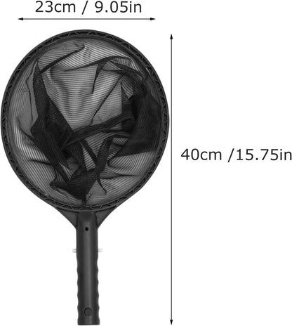 Yardwe Swimming Pool Leaf Net, Fine Mesh Frame Net, Small Pool Strainers, Salvage Net for Pool Leaf Cleaning