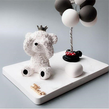 Grainrain Silicon Soap Mold Handcraft DIY 3D Candle Resin Mould for Handmade Soap Bear (11423)