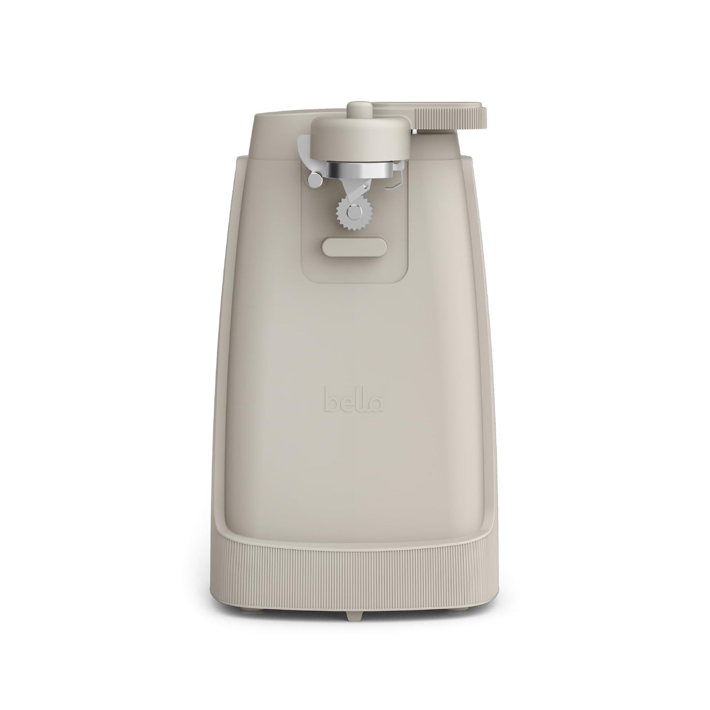bella Electric Can Opener and Knife Sharpener, Multifunctional Jar and Bottle Opener with Removable Cutting Lever and Cord Storage, Stainless Steel Blade, Surf
