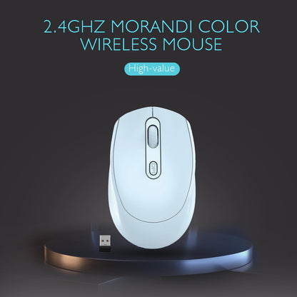 ONE-UP Wireless Mouse, 2.4G, Silent, USB Nano Receiver, for Laptop, Chromebook, PC, Mac, Windows and School Work (Black)