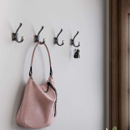 Liberty Hardware Ruavista Coat and Hat Hook, Single, Bronze with Copper Highlights, 137246