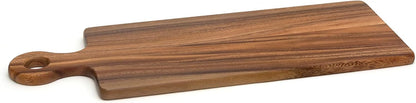 Lipper International Acacia Wood Serving and Cutting Board, 19.75" x 7" x 0.5"
