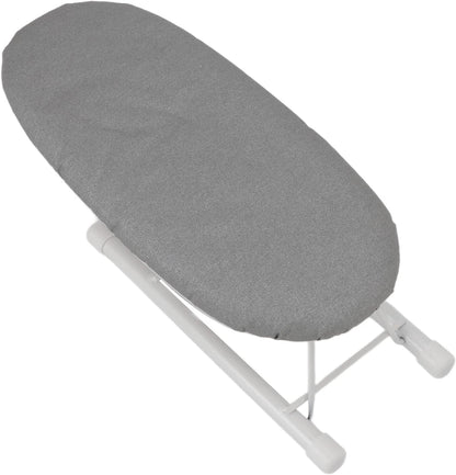 Small Ironing Board, Heat Resistant Mini Portable Foldable Tabletop Ironing Board for Home, Dorm, Sewing Craft - Grey