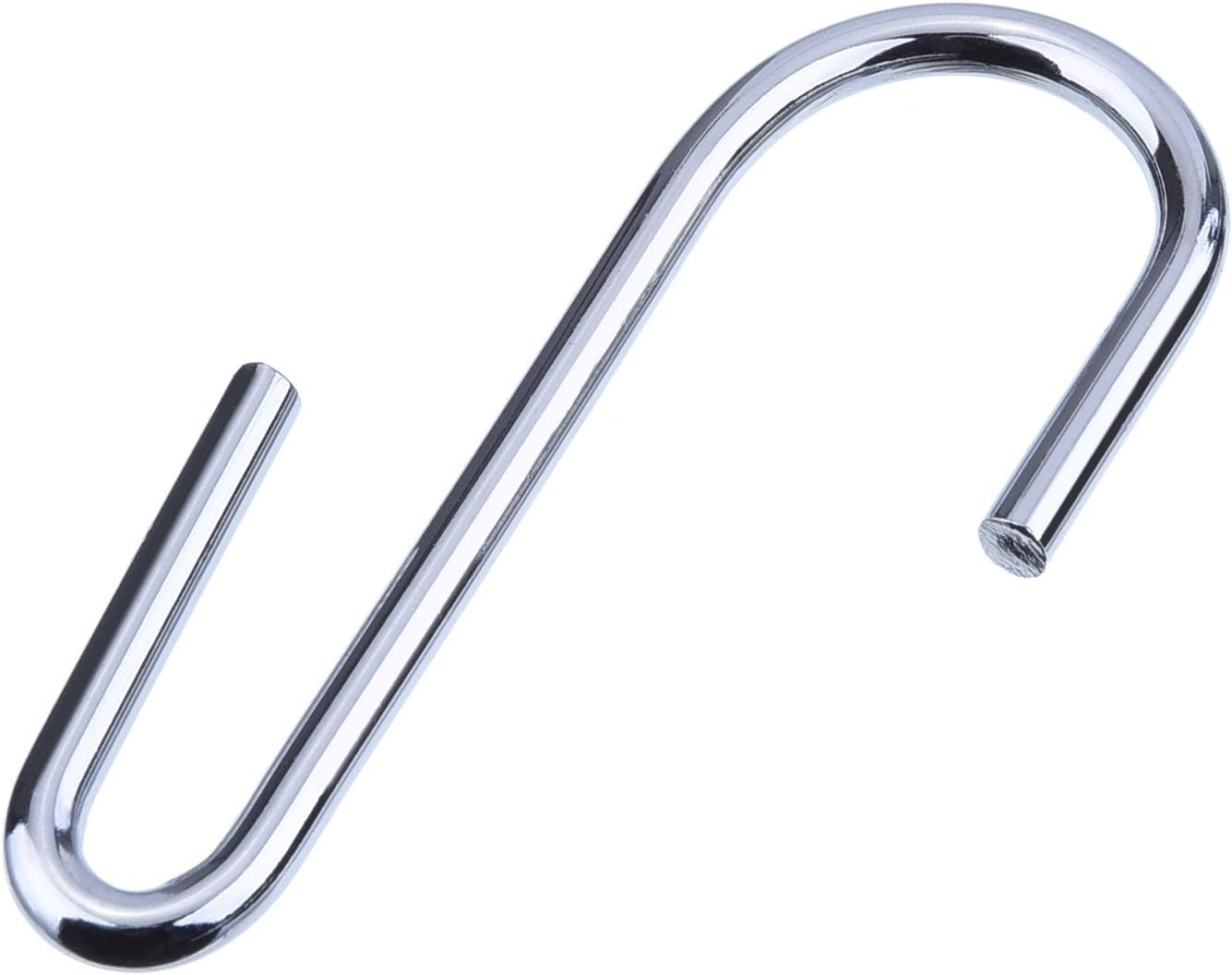 20 Pack Heavy Duty S Hooks Stainless Steel S Shaped Hooks for Kitchenware, Utensils, Clothes, Tools (Silver)