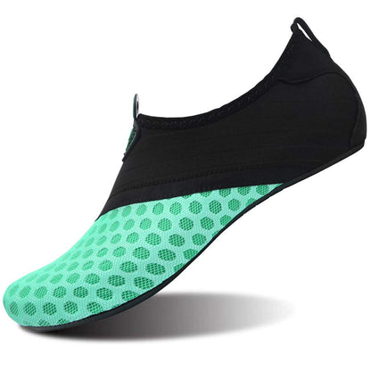 BARERUN Unisex Barefoot Skin Shoes Flexibler Socks for Yoga Exercise Gym Outdoor Walk Beach Water Sport Blue 10-11 US Men