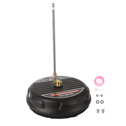 Pressure Washer Surface Cleaner, Strong and Flexible 4000psi Pressure Washer High Speed Rotation Surface Cleaner Attachment for Terrace Walkway Swimming Pool