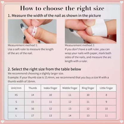 10Pcs Press On Nails - MAGLFELL Handmade Stiletto Pink Fake Nails, 3D Pink Carved Flower, and Gold Plated Accessories Design, Reusable Artificial False Nails for Women Acrylic Nails Kit (Size S)