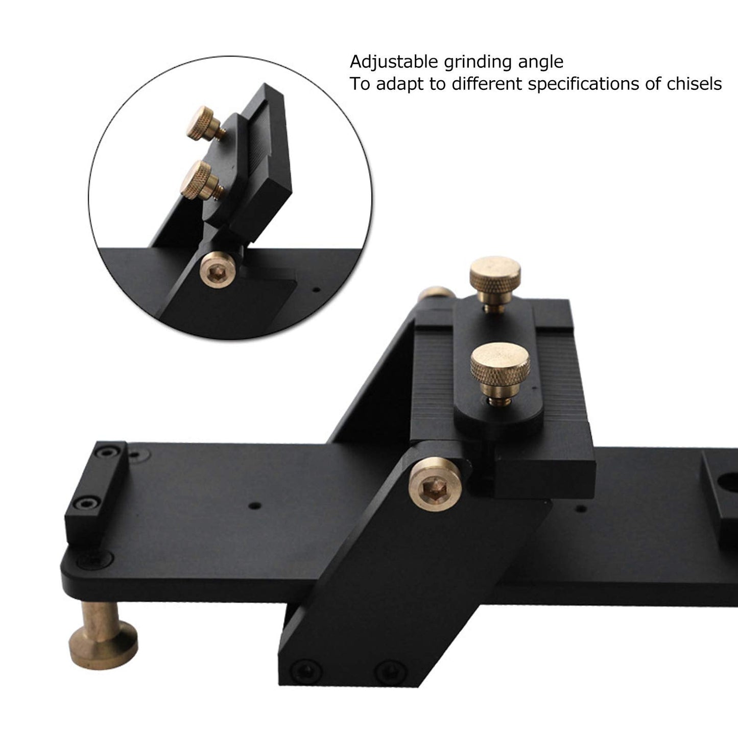 Fixed Angle Whetstone Set Knife Sharpening Stone Kit Knife Polished Stone Grinding Frame Woodworking Tool for Woodworking Carving Chisel Knife