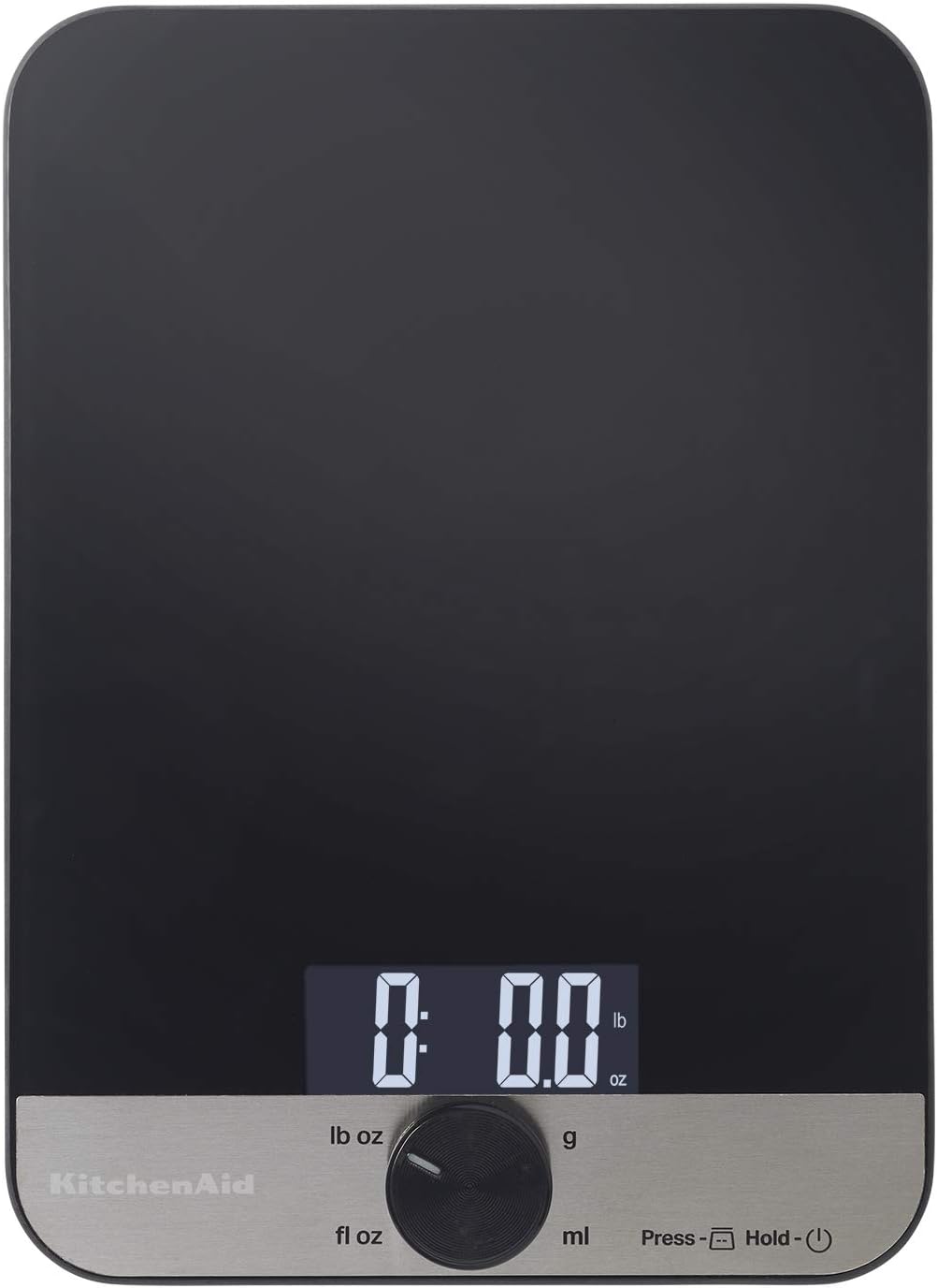 KitchenAid KQ908 Digital Kitchen and Food Scale - 11 Pound Capacity, Black - Scale for Food Ounces and Grams