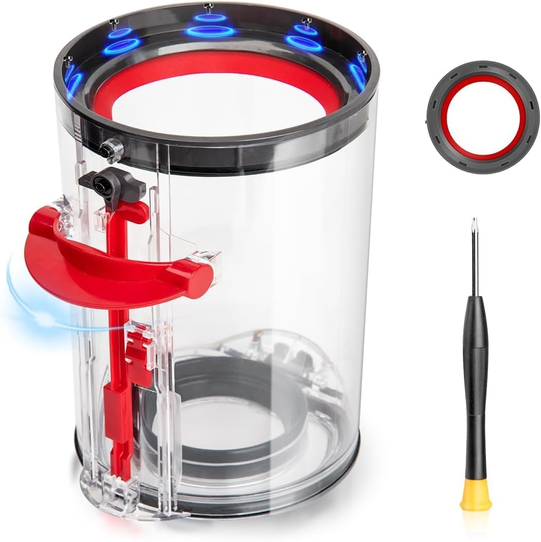Upgrade Dust Bin Vacuum Attachment for V11 V15 SV14 SV15 Vacuum Cleaner, Replacement for Part no.970050-01 and Part