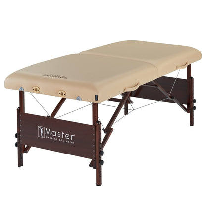 Master Massage 30" Del Ray Pro Portable Massage Table (30" Width x 84" Length) with Adjustable Table Height, 750lbs. Working Capacity- Massage Bed, Tattoo Table, Lash Table
