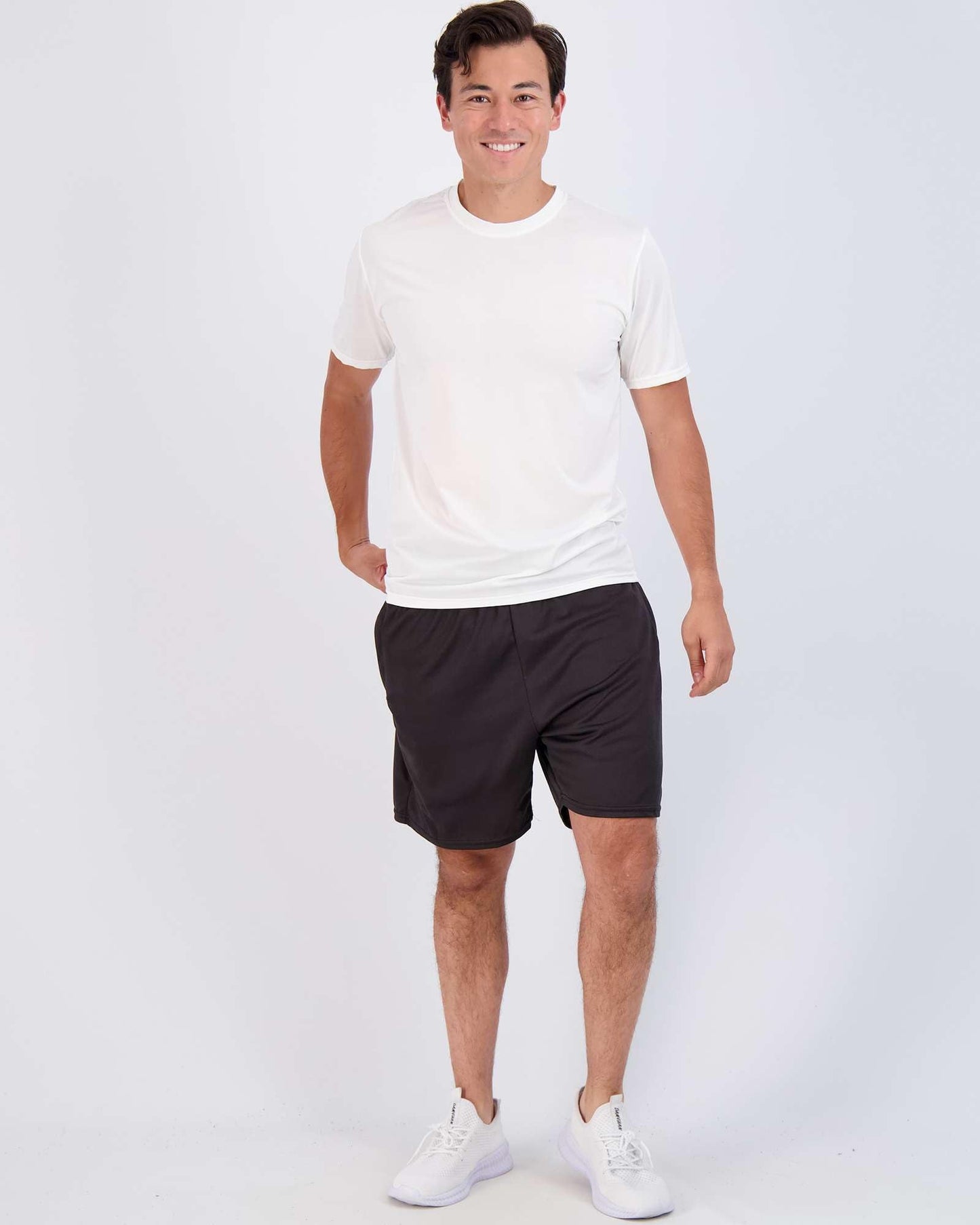 5 Pack Men’s Active Quick Dri Dry Fit Crew Neck T Shirts Athletic Running Gym Workout Short Sleeve Tee Tops Camisas para Hombres Summer