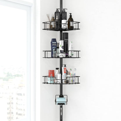 39-125 Inch Countertop YeYeBest Shower Organizer Caddy, Home Decor Organization and Storage for Bathroom Corner Shelves